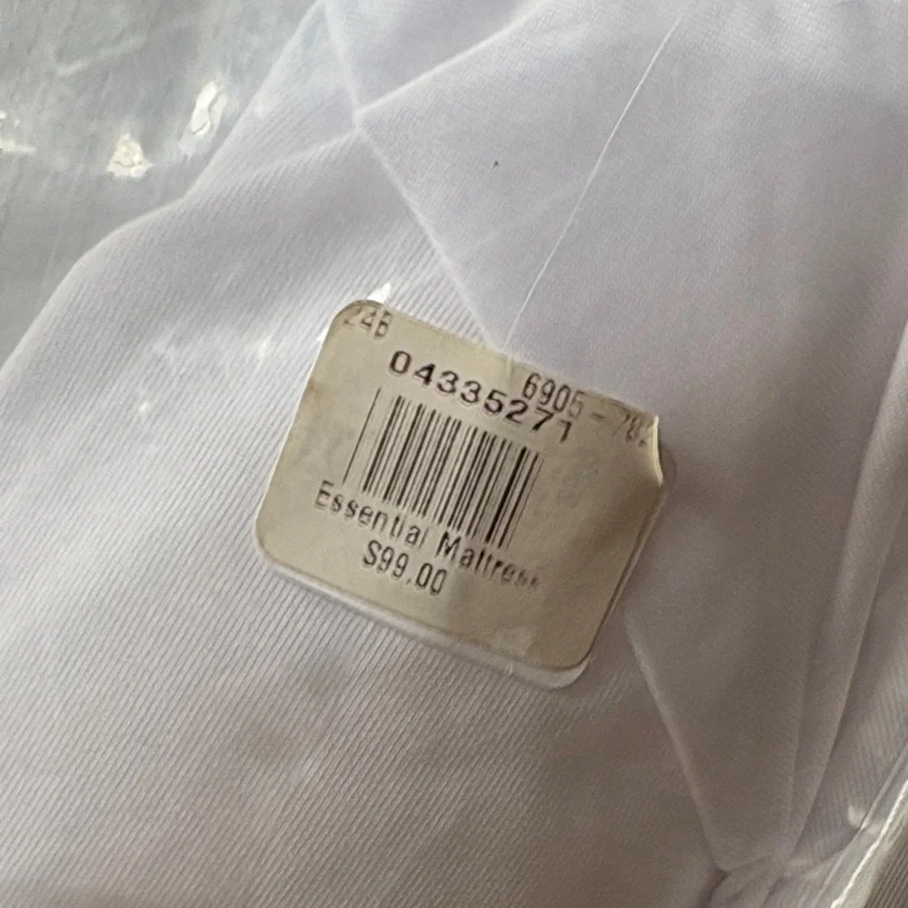 Pottery Barn Teen Essential Mattress Pad - White- full size-NFS do not buy